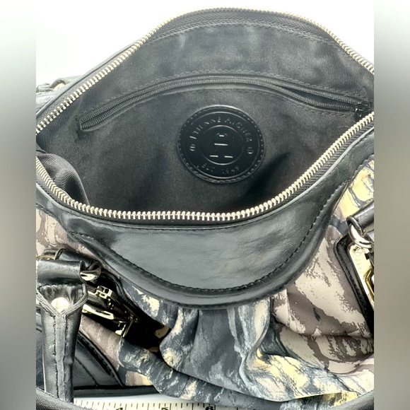 🌺Rare Etienne Aigner Multi Colored Brown & Black Tones Tote Bag | Purse🌸🌺 - Picture 9 of 14